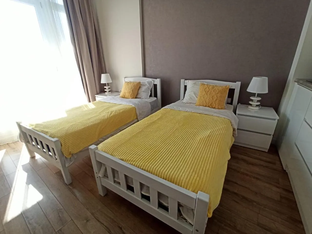 Sea View Apartment With Double Bed And Swimming Pool Batumi Georgia